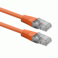 ROLINE Cordon Cat.6 (Classe E), UTP, PoE, orange, 3 m_1