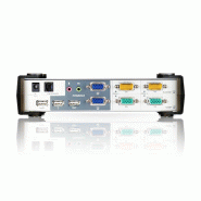 Aten cs1742 switch kvm 2 ports, dualview vga, usb, usb-hub, audio_1