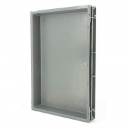 Bac gerbable norme Europe Allibert 21013 - 12 litres - 600x400x73 mm - fond et parois pleins_1