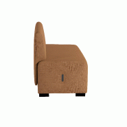 Canapé 2 places terre de sienne_1