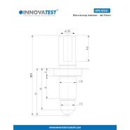Pénétrateur Knoop - Ø6,35 mm, conforme DIN EN ISO 4545-2 et ASTM E92 Classe B - UPI/8221 - INNOVATEST FRANCE_1