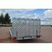 Plateau basculant à hayon 3 essieux 510x210 PTAC 3500KG Temared_1