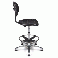 Siège technique polyuréthane avec repose-pieds So Sassari - Sans option, Avec_1