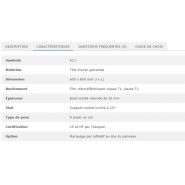 Panneau de chantier KC1 - sortie de camions - 600 x 800 mm - film rétroréfléchissant T1 ou T2_1