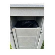 Poubelle publique 50L - 100% recyclé - Résistante et imputrescible_1