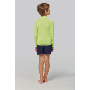 T-shirt technique à manches longues enfant - Protection UV50+ - Réf : PA4018 - Marque PROACT_1
