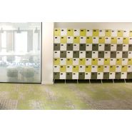 Casier Woodbox - Vestiaire en mélaminé PEFC avec portes battantes et serrures - 1 colonne 4 portes_1