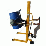 Gerbeur basculeur de futs metalliques et plastiques 210l_1