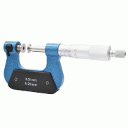 Micromètre 0-25 mm - 7 paires de touches interchangeables pour mesures précises_1