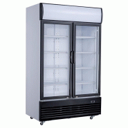 Réfrigérateur 2 portes en verre 800l l1000 7527.0100 COMBISTEEL_1