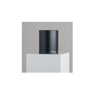 Corbeille ronde noire - Double paroi - SKU: F-776-789447Z - Équipement hôtelier_1