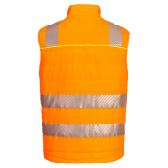 Gilet Softshell haute visibilité - Orange/Noir - DX4 DX479 - Portwest_1