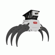 Pince à traverses PTRF 04-2 CMB - Rotation hydraulique et bielle à double liaison_1