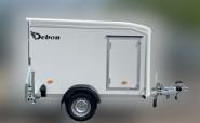 Remorque fourgon - 2,55 x 1,25 x 1,55 M - 1300 KG - DEBON ROADSTER 255V2_1