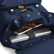 Sac à dos Vintage ordinateur portable - Réf: BG613 - Polyester 600D, compatible 17