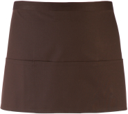 Tablier court Colours 3 poches - PR155 - Plusieurs couleurs disponibles - Polyester/coton sergé - Lavage industriel_1