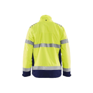 Veste 4780 doublée haute visibilité - coupe-vent, imperméable, normes EN - Blaklader_1