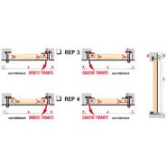 Accord Plus 1 vantail - porte blindée professionnelle - Blindages de France - acier 20/10ème électrozingué - 4 paumelles soudées 140 mm à billes_1