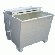 Benne basculante (BB) - 1200 litres - Fabrication française - Dispositif de déversement_1