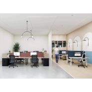 Bureau assis debout ergonomique Flex'Up - réglage électrique, personnalisable, idéal pour les collaborateurs_1