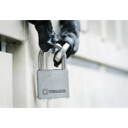 Cadenas à clé inox 60 mm - double verrouillage par billes inox - marque Thirard - référence 00090406_1
