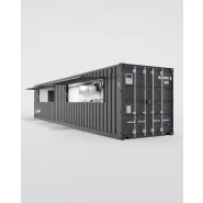 Container restaurant mobile idéal pour les grandes opérations culinaires - Cargo Food 40_1