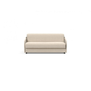 INNOVATION LIVING - Canapé-lit design EIVOR Dual Convertible 195x140 cm - Tissu Phobos Latte_1