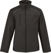 Veste de travail Softshell Shield Pro - Réf: CGJUC42 - B&C - Imperméable et Respirante_1