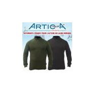 Polo / pull en laine Mérinos Artica Trek® - Militaires, Gendarmerie, Police et Sécurité_1