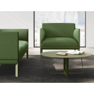 Sofa lounge  classique et moderne Festival à piètement en métal - ref : festival_1