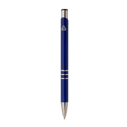 Stylo en aluminium recyclé - encre bleue - couleur bleue - 7g_1