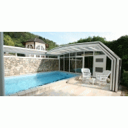 Abri de piscine sans rails au sol Paradiso Venezia