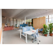 Bureau open space fonctionnel et esthétique pour postes collaboratifs_1