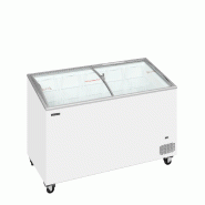 Congélateur vitré de crème glacée IC401SCEB (352 / 325) blanc TEFCOLD_1