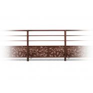 Gc3900 barrières urbaines - urban'nt - en acier - remplissage par tôle avec motifs micro-perforés_1