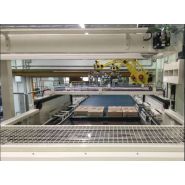 Lightning Bolt - Palettiseur automatique Clevertech France - Transfert de couche à 90° et changement de palette en hauteur_1