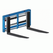 Positionneur intégré avec déplacement latéral non constant - capacité 2,5T à 16T - version BAROU renforcée_1