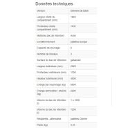 266268W - Rayonnage pour palettes PR 18.37 - 6 palettes EURO ou 3 palettes chimie - Élément élargissable_1