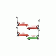 Transpalette manuel premium AC25 - capacité 2500 kg - galets en polyuréthane - roues Ø200 mm - AC25vert CBV_1