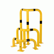 Arceau de protection d'angle en acier Ø 76 mm  - Largeur 600 mm_1