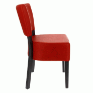 Chaise restaurant Amsterdam - ROUGE_1