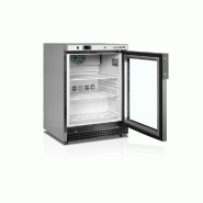 Congélateur vertical de vitrine Ventilé L.600mm 120L Finition SS430 TEFCOLD_1