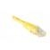 Cordon RJ45 catégorie 5e U/UTP jaune - 7,5 m - cuivre - norme ANSI/TIA 568 et ISO 11801_1