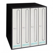 Boîte aux lettres collective - Front Arregui - Intérieur - Acier inoxydable - Verrou Niveau 1 EN-13724_1