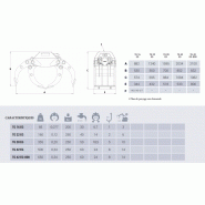 Pinces de tri TG22 EG - Intermercato - ouverture 1,24 m - pour pelles jusqu'à 10t_1