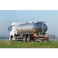 Citerne alimentaire 9000L pour transport de lait