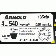 Courroie trapézoïdale X-Grip V - Type 4L540_1