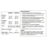 As902p4t - armoire de sécurité pour produits inflammables - delahaye - capacité 250 l_1