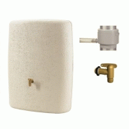 Cuve murale Terra - sable - 275 litres - idéale pour le stockage d'eau_1