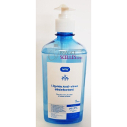 Gel hydroalcoolique 500ml - Pompe doseuse incluse - Flacon rechargeable_1